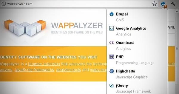 Wappalyzerなら、競合サイトを丸裸にできます